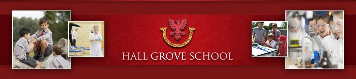 Hall Grove School banner