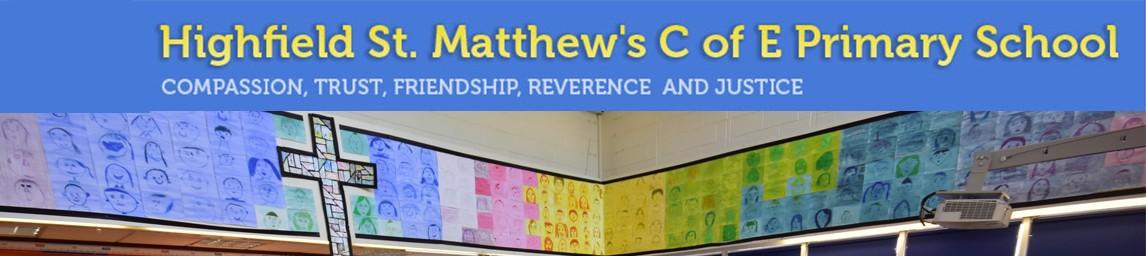 Highfield St Matthew's Church of England Primary School banner