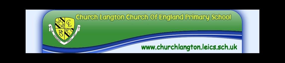 Church Langton Church of England Primary School banner