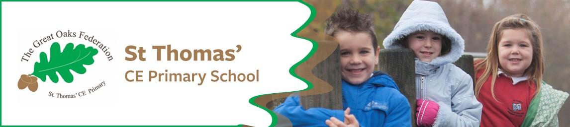 St Thomas’ CE Primary Academy banner