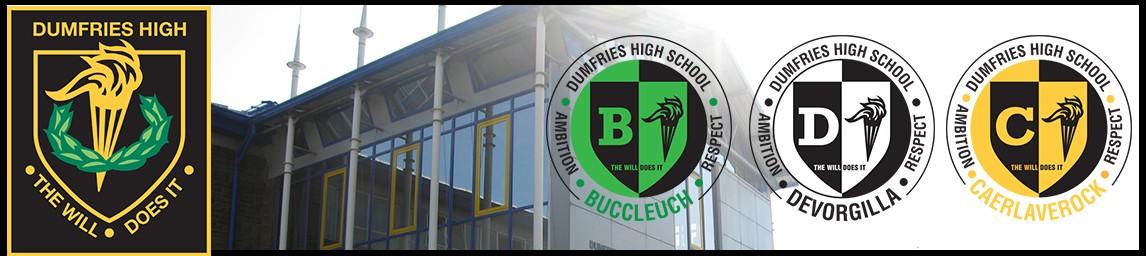 Dumfries High School banner