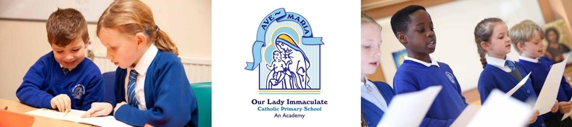 Our Lady Immaculate Catholic Primary School banner