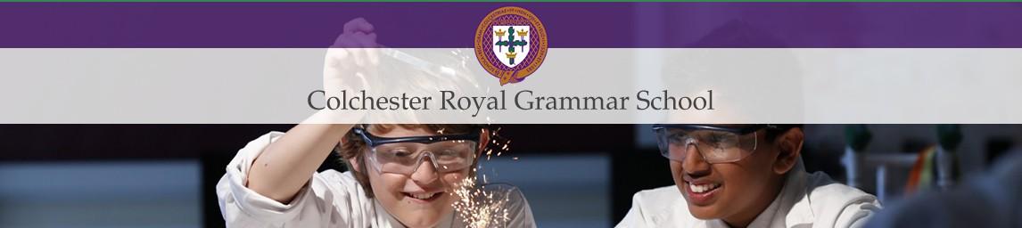 Colchester Royal Grammar School banner