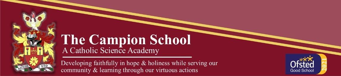 The Campion School banner