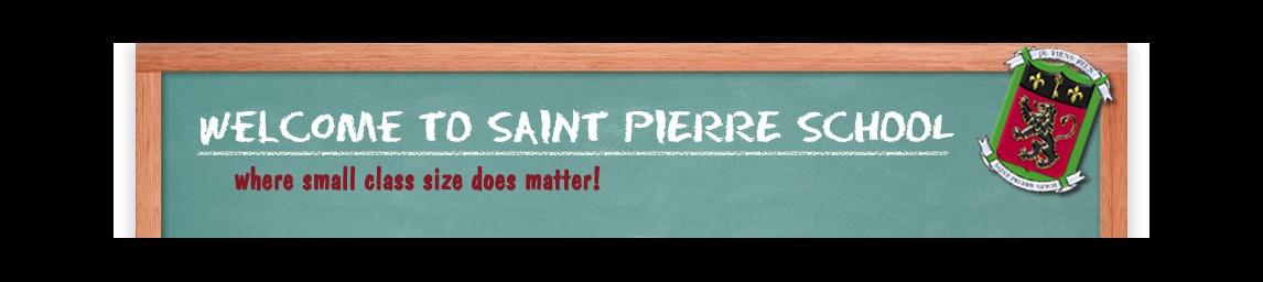 Saint Pierre School banner