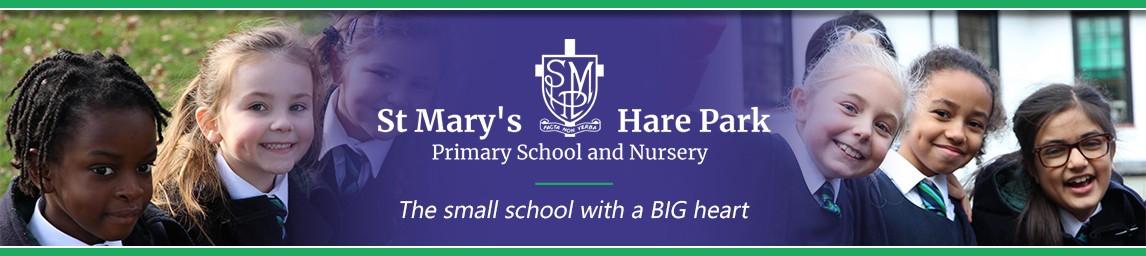 St Mary's Hare Park School banner