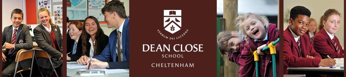 Dean Close School banner
