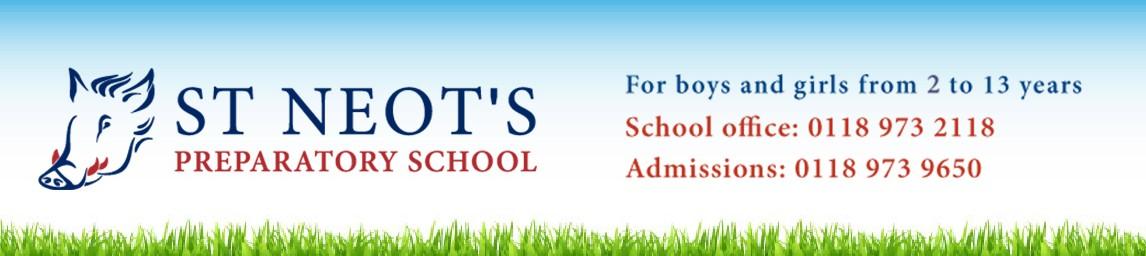 St Neot's Preparatory School banner