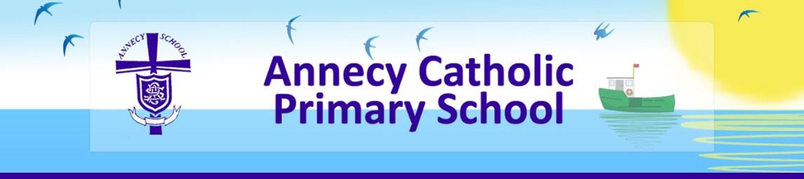 Annecy Catholic Primary School banner