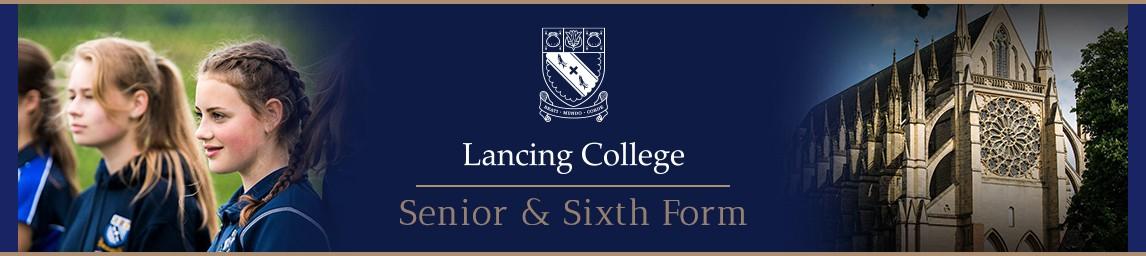 Lancing College - Senior & Sixth Form banner
