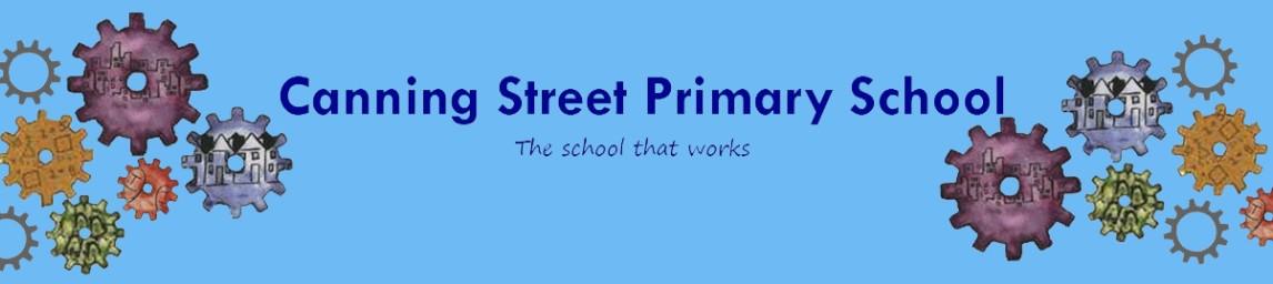 Canning Street Primary School banner