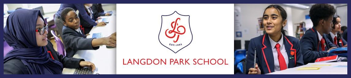 Langdon Park Community School banner