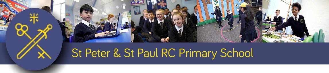 St Peter and St Paul Catholic Primary School banner