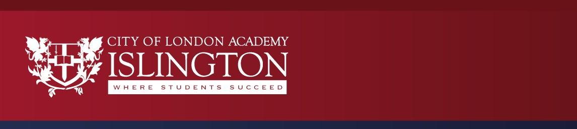 City of London Academy Islington banner