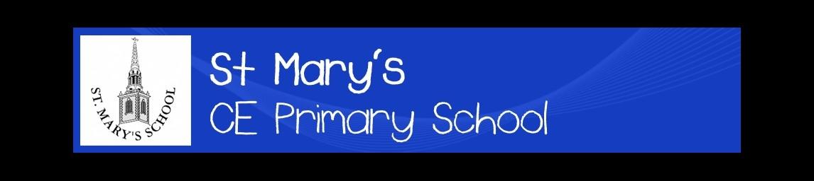 St Mary's CE Primary School banner