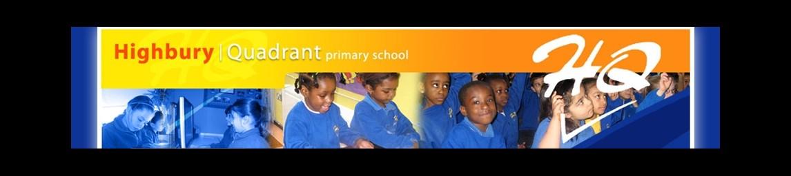 Highbury Quadrant Primary School banner