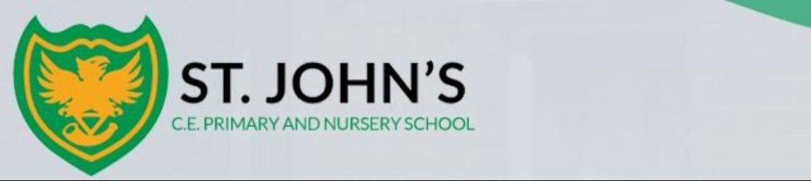 St John's CE Primary and Nursery School banner