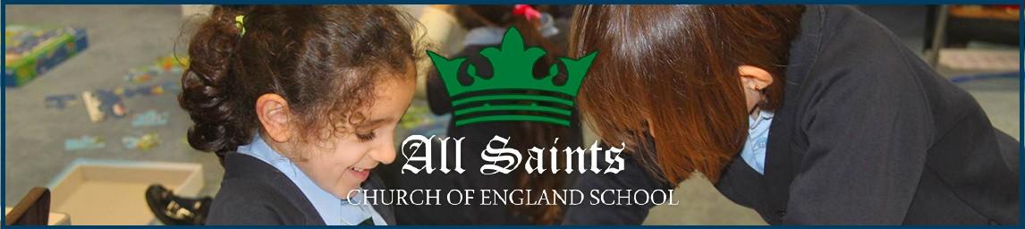 All Saints C of E Primary School banner
