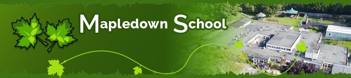 Mapledown School banner