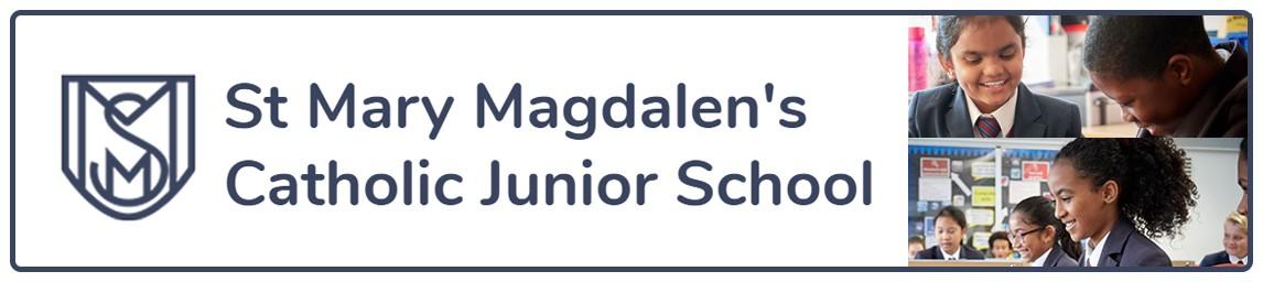 St Mary Magdalen's Catholic Junior School banner