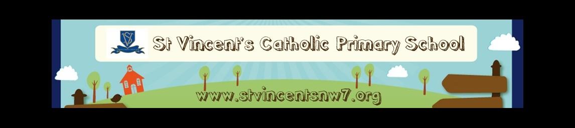 St Vincent's RC School banner