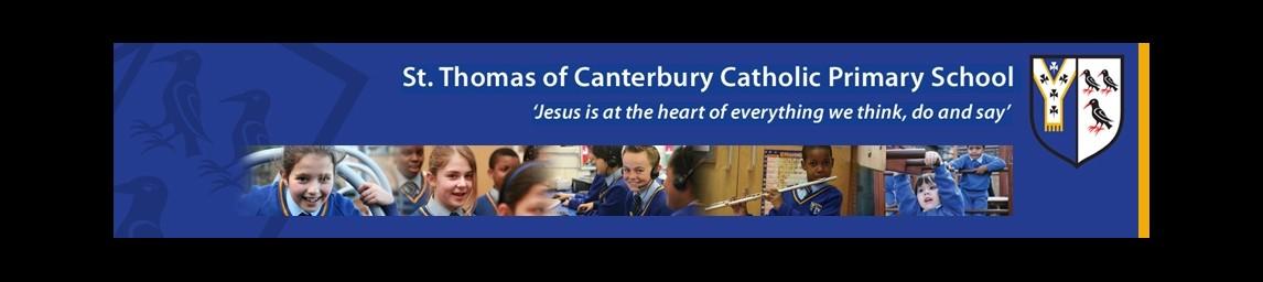 St Thomas of Canterbury Catholic Primary School banner
