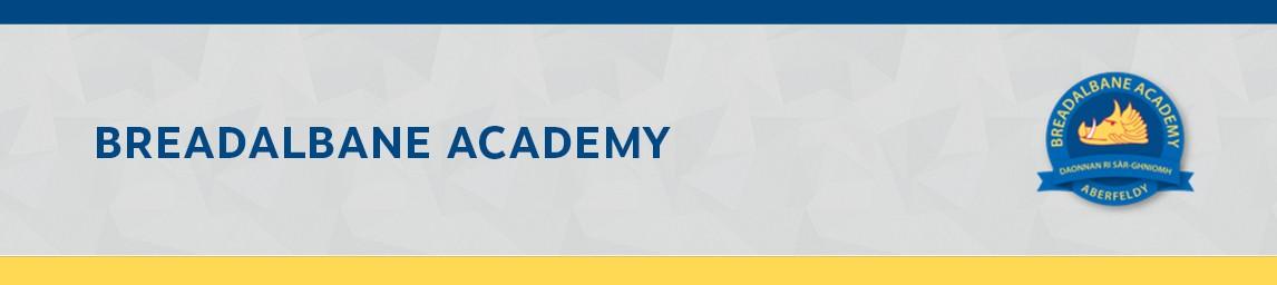 Breadalbane Academy banner