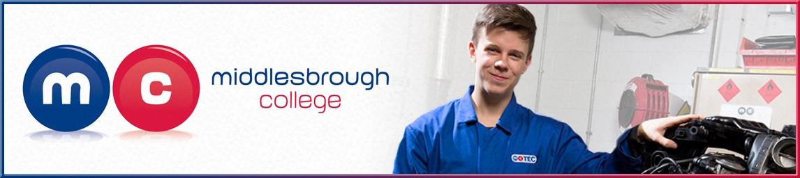 Middlesbrough College banner