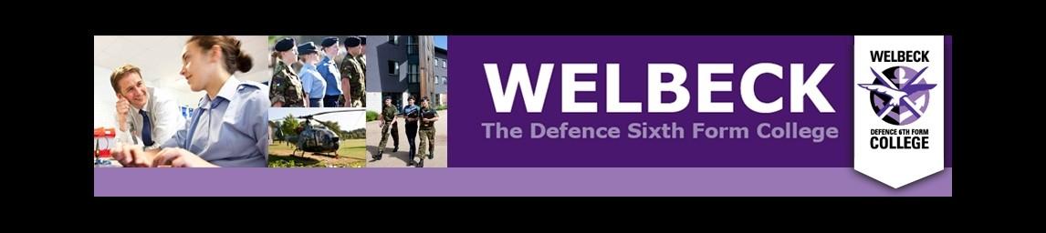 Welbeck - Defence Sixth Form College banner