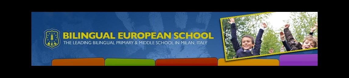 The Bilingual European School of Milan banner