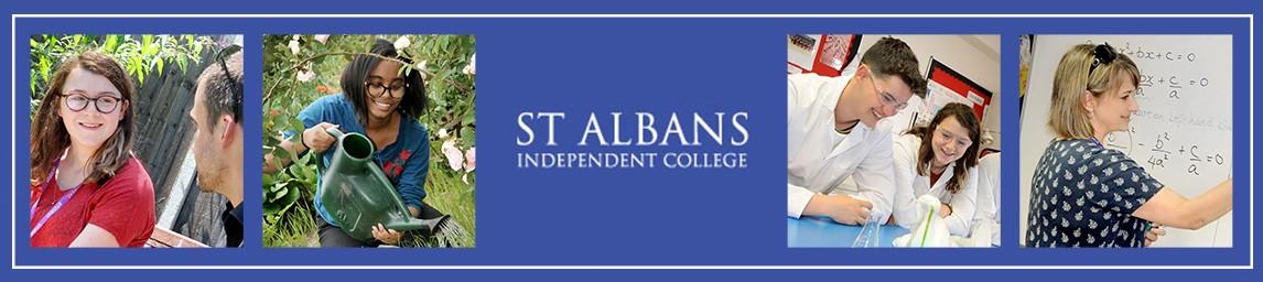 St Albans Independent College banner