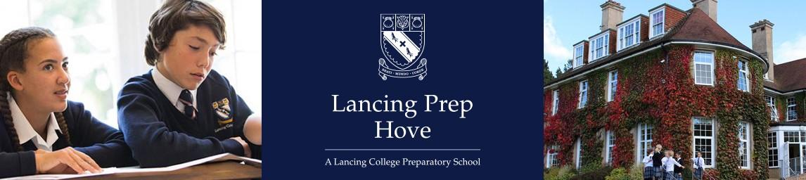 Lancing College Preparatory School at Hove banner