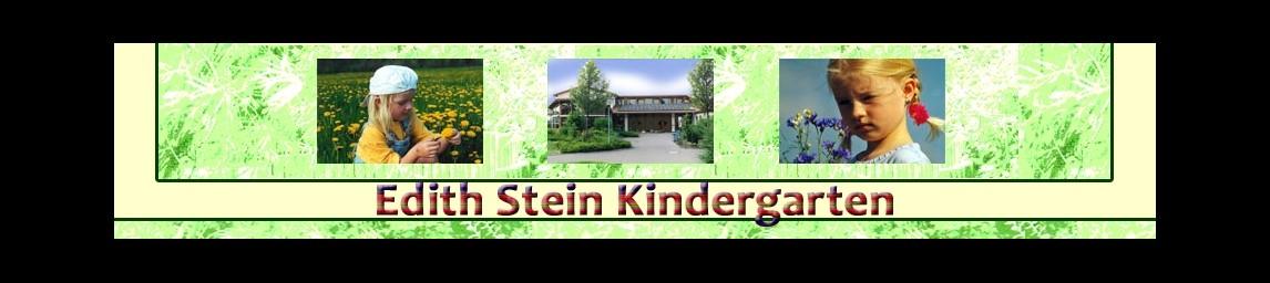 Edith Stein Kindergarten banner