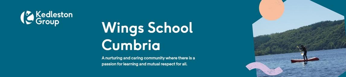 Wings School Cumbria banner