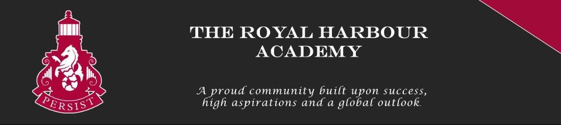The Royal Harbour Academy banner