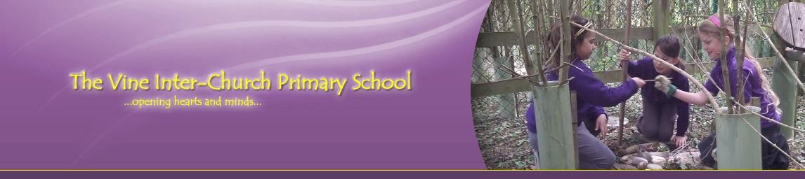 The Vine Inter-Church Primary School banner