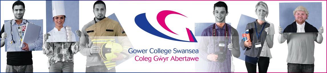 Gower College Swansea (Coleg Gwyr Abertawe) banner