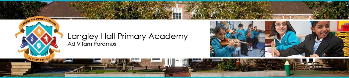 Langley Hall Primary Academy banner