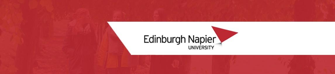 Edinburgh Napier University banner