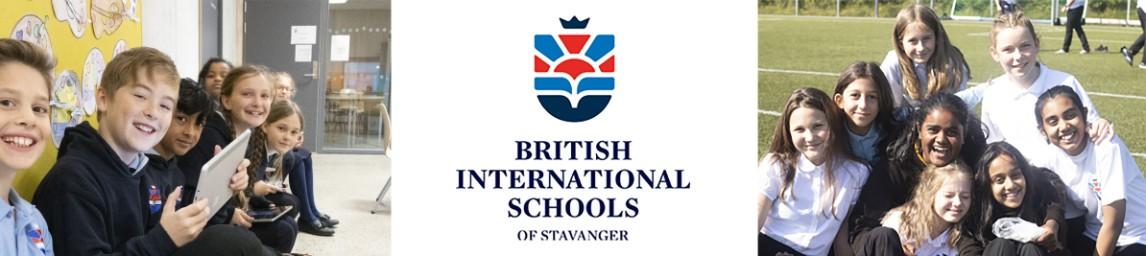The British International School of Stavanger Gausel banner