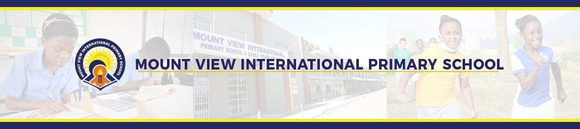 Mount View International Primary School & Early Years Centre banner