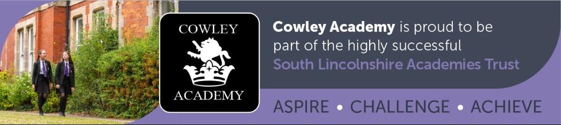 Cowley Academy banner