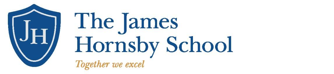 The James Hornsby School banner