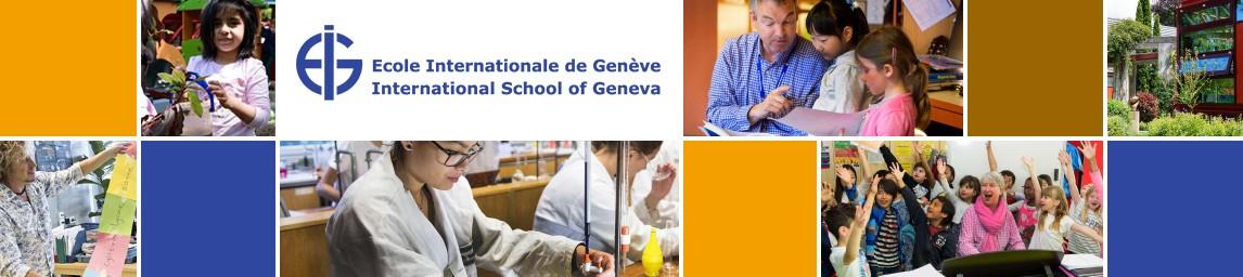 International School of Geneva banner