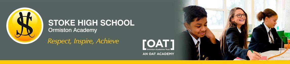 Stoke High School - Ormiston Academy banner