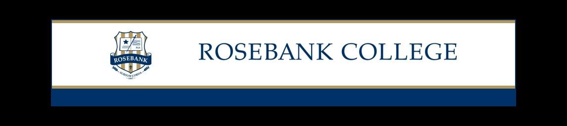 Rosebank College banner