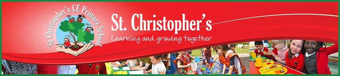 St Christopher's CE Primary School banner