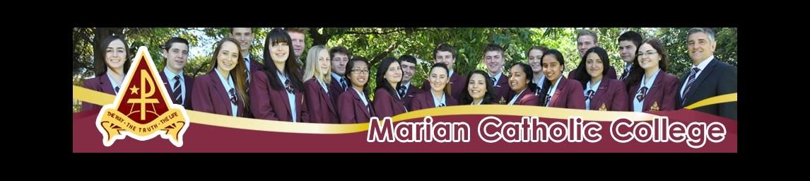 Marian Catholic College banner