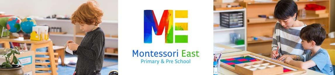 Montessori East Pre-School and Primary School banner