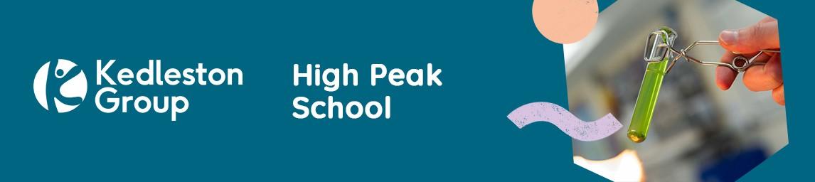 High Peak School banner